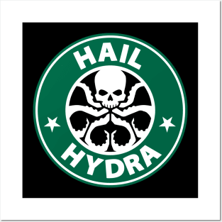 Hydra Coffee - Hail Caffeine Posters and Art
